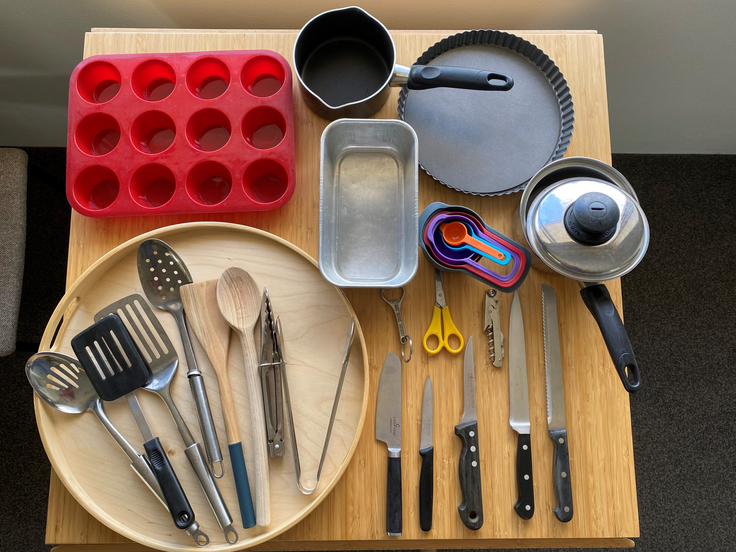 items I decluttered from my kitchen